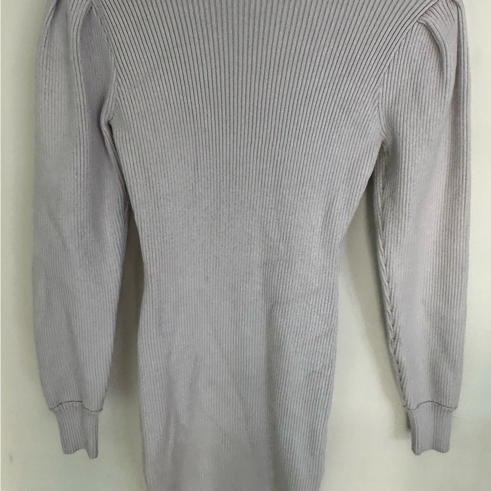 Elegant Gray Women's Sweater